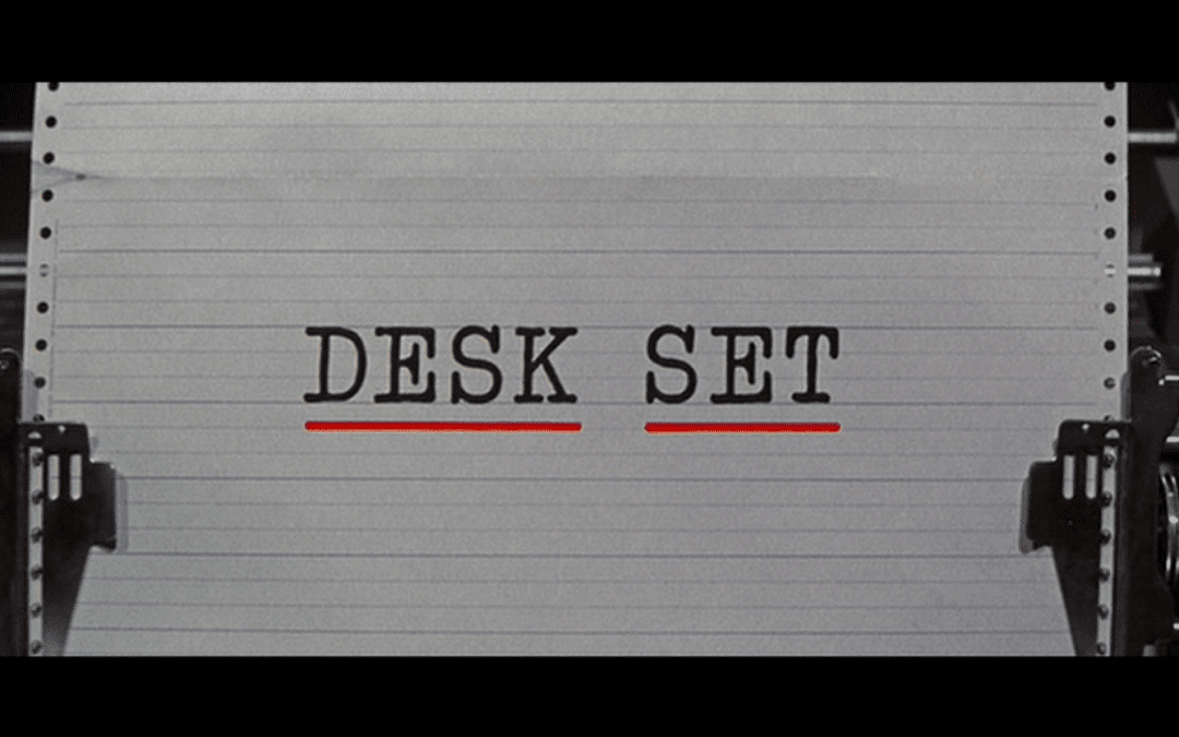 Desk Set (1957): Sapiosexuals Katharine Hepburn and Spencer Tracy Find Love in the Library